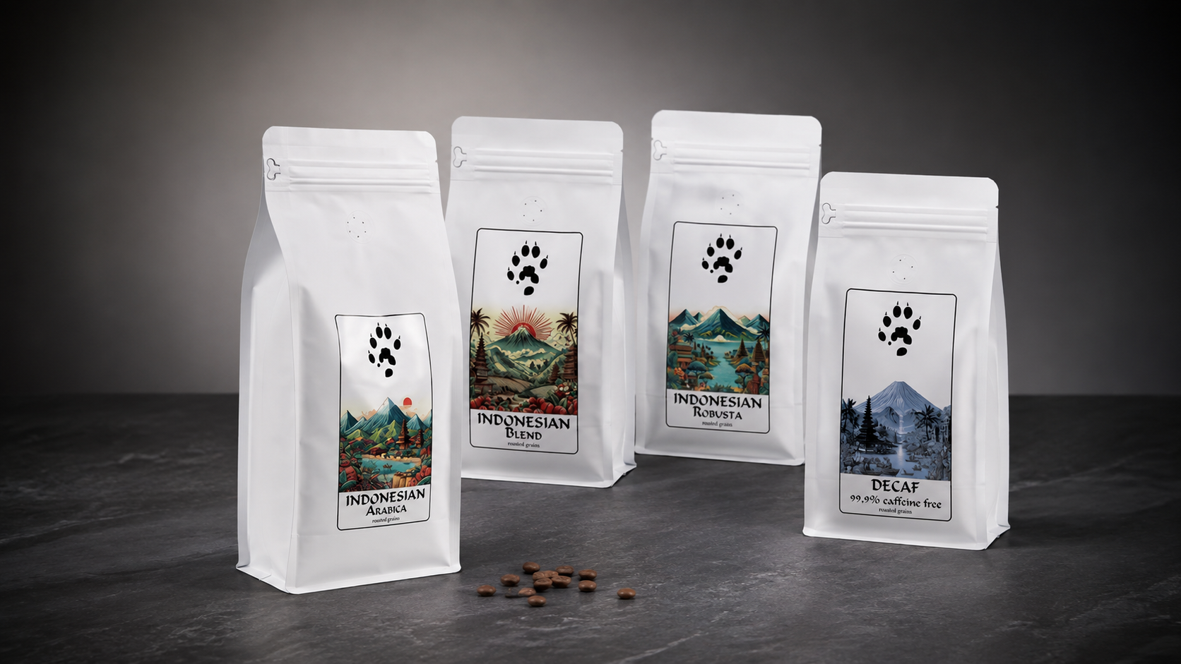 Індонезійська кава LUWAK — Arabica, Blend, Robusta та Decaf